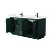 Custom image for Green with Matte Black Trim / Giotto Quartz / No Mirror