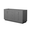 Custom image for Dark Gray with Brushed Nickel Trim / No Mirror