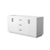 Custom image for White with Matte Black Trim / No Mirror