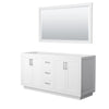 Custom image for White with Brushed Nickel Trim / 58