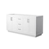 Custom image for White with Brushed Nickel Trim / No Mirror