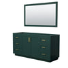 Custom image for Green with Brushed Gold Trim / 58