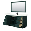 Custom image for Green with Matte Black Trim / Giotto Quartz / 58