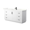 Custom image for White with Matte Black Trim / Giotto Quartz / No Mirror