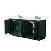 Custom image for Green with Brushed Nickel Trim / Giotto Quartz / No Mirror