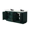 Custom image for Green with Matte Black Trim / Giotto Quartz / No Mirror