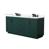 Custom image for Green with Matte Black Trim / Giotto Quartz / No Mirror