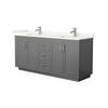 Custom image for Dark Gray with Brushed Nickel Trim / Giotto Quartz / No Mirror