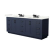 Custom image for Dark Blue with Matte Black Trim / Giotto Quartz / No Mirror