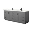 Custom image for Dark Gray with Matte Black Trim / Giotto Quartz / No Mirror