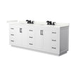 Custom image for White with Matte Black Trim / Giotto Quartz / No Mirror