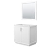 Custom image for White with Brushed Nickel Trim / 34