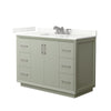 Custom image for Light Green with Brushed Nickel Trim / Giotto Quartz / No Mirror