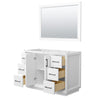 Custom image for White with Matte Black Trim / 46