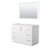 Custom image for White with Satin Bronze Trim / 46