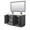 Custom image for Dark Gray with Matte Black Trim / Giotto Quartz / 58