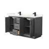 Custom image for Dark Gray with Matte Black Trim / Giotto Quartz / No Mirror