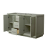 Custom image for Light Green with Brushed Nickel Trim / No Mirror
