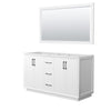 Custom image for White with Matte Black Trim / 58