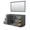 Custom image for Dark Gray with Matte Black Trim / 58