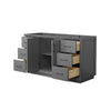 Custom image for Dark Gray with Matte Black Trim / No Mirror