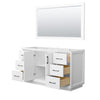 Custom image for White with Matte Black Trim / 58