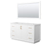 Custom image for White with Satin Bronze Trim / 58