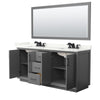 Custom image for Dark Gray with Matte Black Trim / Giotto Quartz / 70