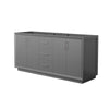 Custom image for Dark Gray with Brushed Nickel Trim / No Mirror
