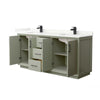 Custom image for Light Green with Matte Black Trim / Giotto Quartz / No Mirror