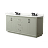 Custom image for Light Green with Matte Black Trim / Giotto Quartz / No Mirror