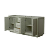 Custom image for Light Green with Brushed Nickel Trim / No Mirror