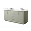 Custom image for Light Green with Brushed Nickel Trim / Giotto Quartz / No Mirror