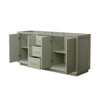 Custom image for Light Green with Satin Bronze Trim / No Mirror