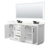 Custom image for White with Matte Black Trim / Giotto Quartz / 70