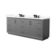 Custom image for Dark Gray with Matte Black Trim / Giotto Quartz / No Mirror