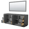 Custom image for Dark Gray with Brushed Nickel Trim / 70