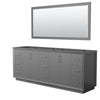 Custom image for Dark Gray with Brushed Nickel Trim / 70