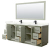 Custom image for Light Green with Matte Black Trim / Giotto Quartz / 70