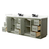 Custom image for Light Green with Matte Black Trim / Giotto Quartz / No Mirror