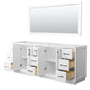 Custom image for White with Matte Black Trim / 70