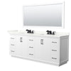 Custom image for White with Matte Black Trim / Giotto Quartz / 70
