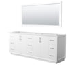 Custom image for White with Brushed Nickel Trim / 70