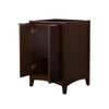 Custom image for Dark Walnut with Brushed Nickel Trim / No Mirror