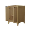 Custom image for Natural Oak with Matte Black Trim / No Mirror