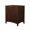 Custom image for Dark Walnut with Brushed Gold Trim / No Mirror