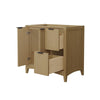 Custom image for Natural Oak with Matte Black Trim / No Mirror