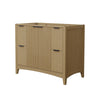 Custom image for Natural Oak with Matte Black Trim / No Mirror