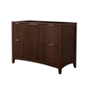 Custom image for Dark Walnut with Brushed Nickel Trim / No Mirror