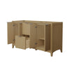 Custom image for Natural Oak with Brushed Nickel Trim / No Mirror